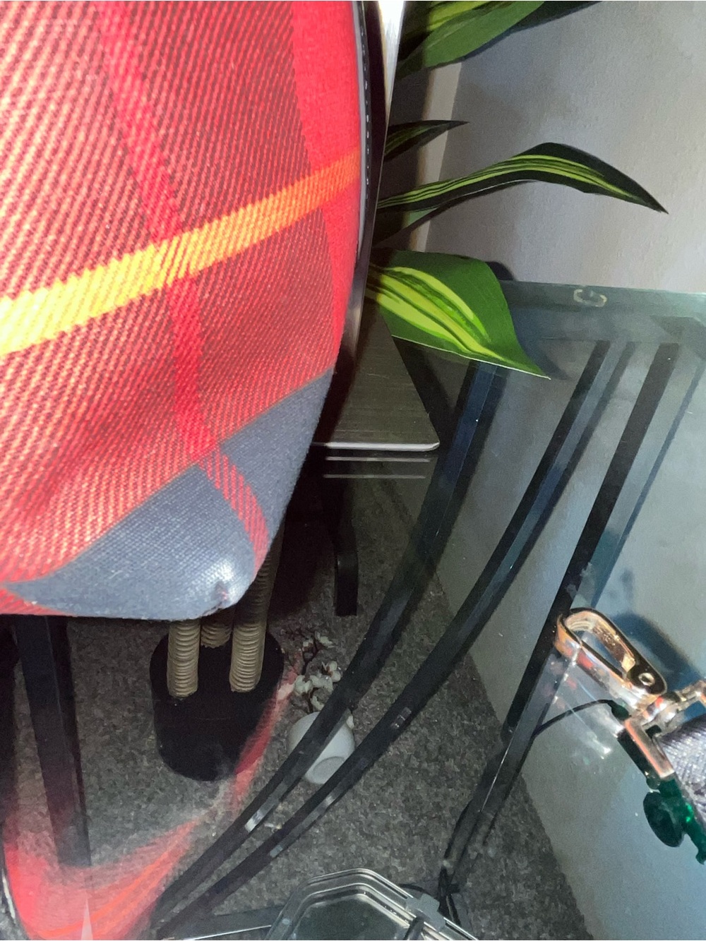 kate spade Red and Black Plaid Satchel with Black Straps - Picture 9 of 14